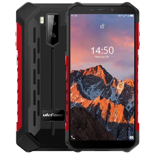 Smartfon ULEFONE Armor X5 Pro 3/32GB 5.5" Czerwony UF-AX5P/RD