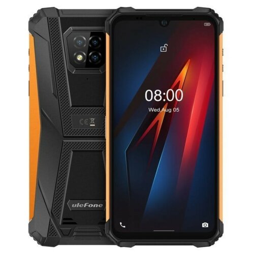 Smartfon ULEFONE Armor 8 4/64GB 6.1" Czarno-pomarańczowy UF-A8/OE