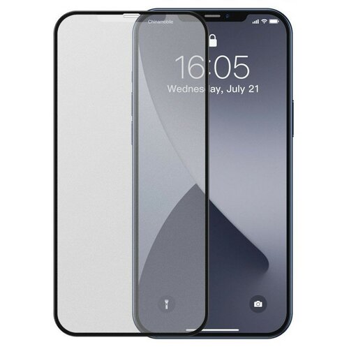 Szkło hartowane BASEUS do Apple iPhone 12 Pro Max 0.25 mm SGAPIPH67N-KM01 Czarny (2 szt.)