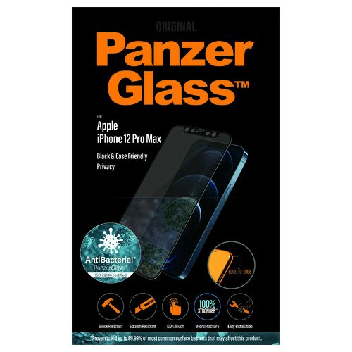 Szkło hartowane PANZERGLASS do Apple iPhone 12 Pro Max
