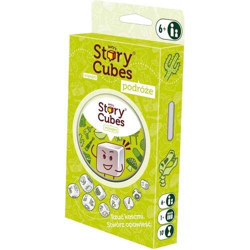 Gra towarzyska REBEL Story Cubes Podróże (nowa edycja)