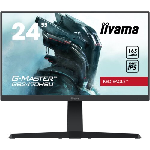Monitor IIYAMA G-Master GB2470HSU Red Eagle 23.8" 1920x1080px IPS 165Hz 0.8 ms