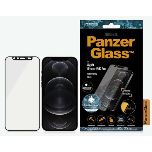 Szkło hartowane PANZERGLASS Privacy do Apple iPhone 12/12 Pro Czarny