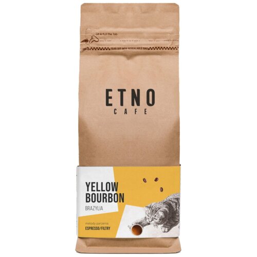 Kawa ziarnista ETNO CAFE Yellow Bourbon Arabica 0.25 kg