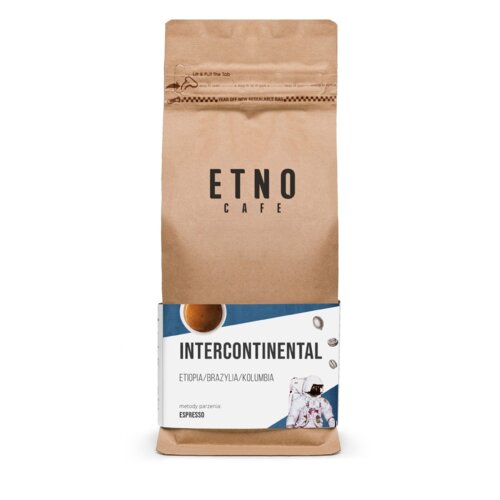 Kawa ziarnista ETNO CAFE Intercontinental Arabica 1 kg