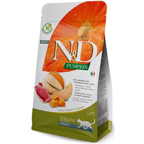 Karma dla kota FARMINA N&D Kaczka z dynia i melonem Cantaloupe 5 kg