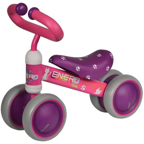 Rowerek biegowy ENERO Love Kitty Różowo-fioletowy