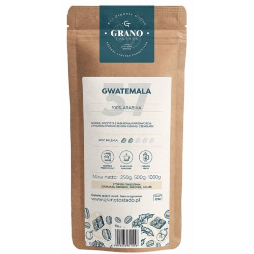 Kawa mielona GRANO TOSTADO Gwatemala Arabica 0.5 kg