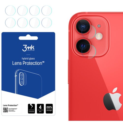 Szkło hybrydowe 3MK Lens Protection do Apple iPhone 12 mini