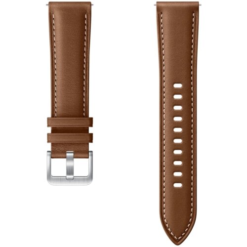 Pasek SAMSUNG Stitch Leather Band do Gear Sport/Galaxy Watch/Galaxy Watch Active Brązowy