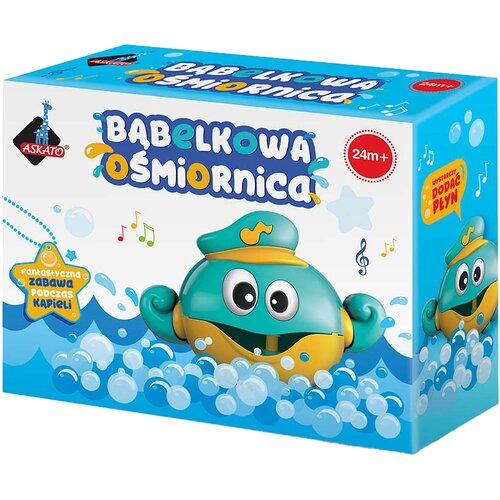 Zabawka do kąpieli ASKATO Ośmiornica do robienia baniek 113203