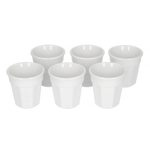 Zestaw filiżanek BIALETTI Bicchierini Y0TZ502 Biały (6 sztuk)
