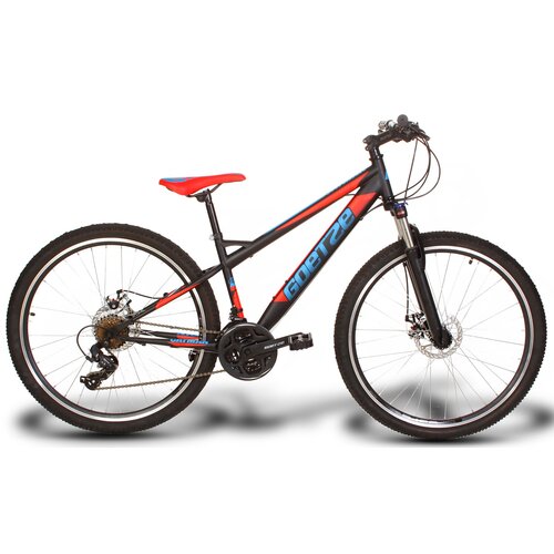 Rower górski MTB GOETZE Cayman M15 26 cali męski Czarno-niebiesko-czerwony