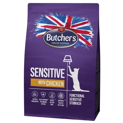 Karma dla kota BUTCHER'S Sensitive Kurczak 800 g