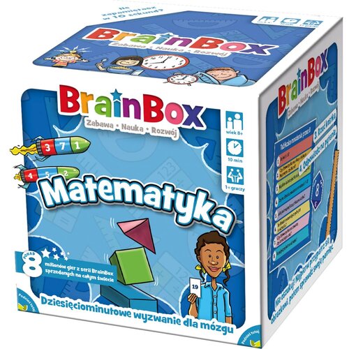 Gra karciana REBEL BrainBox Matematyka (druga edycja)