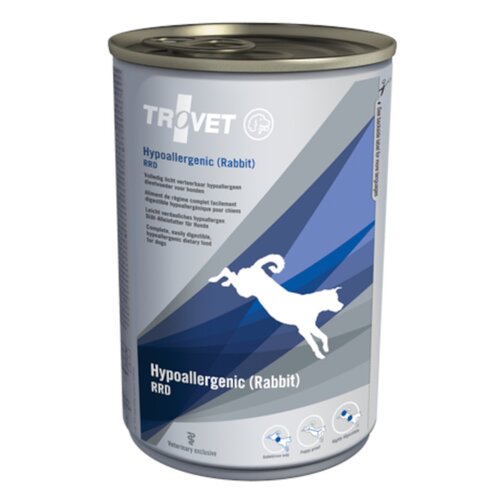 Karma dla psa TROVET Hypoallergenic RRD Rabbit Rice Diet 400 g