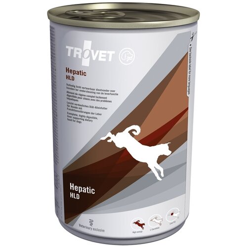 Karma dla psa TROVET Hepatic HLD 400 g