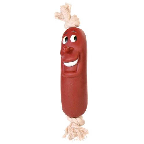 Zabawka TRIXIE Kiełbasa na sznurku 3242