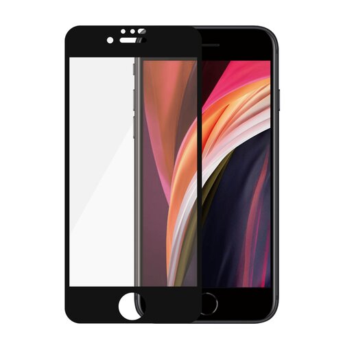 Szkło hartowane PANZERGLASS E2E Super+ do Apple iPhone SE/7/8/6/6s Czarny