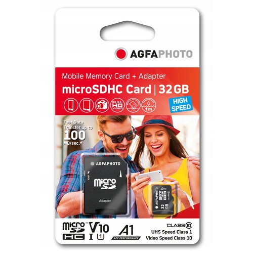 Karta pamięci AGFAPHOTO micro SDHC 32GB