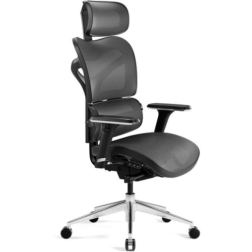 Fotel DIABLO CHAIRS V-Commander Czarno-szary