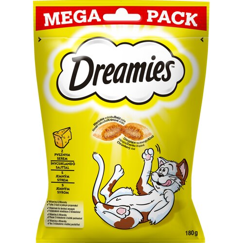Przysmak dla kota DREAMIES Żółty ser 180 g