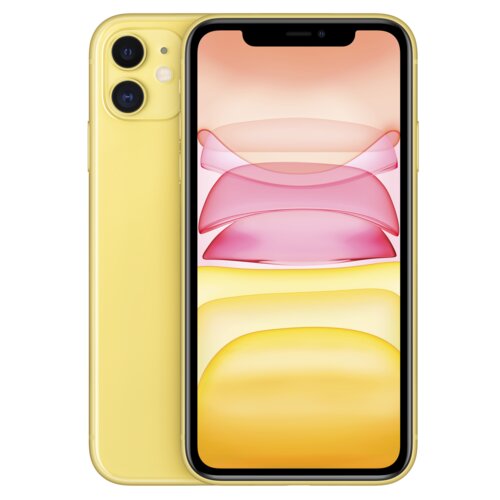 Smartfon APPLE iPhone 11 64GB 6.1" Żółty MHDE3PM/A