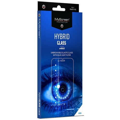 Szkło hybrydowe MYSCREEN Hybrid Glass Antiblue do Apple iPhone 12/12 Pro