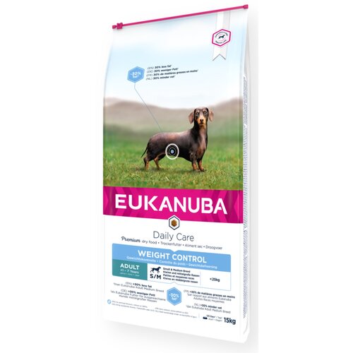 Eukanuba weight control medium breed 15kg outlet