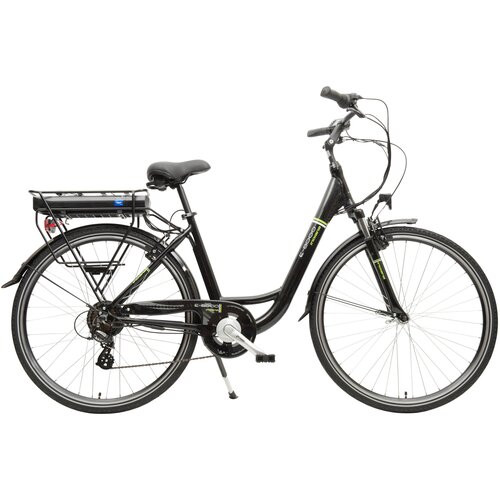 Rower elektryczny INDIANA E8000 D18 28 cali damski Czarny