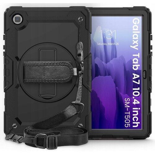 Etui na Galaxy Tab A7 TECH-PROTECT Solid360 Czarny