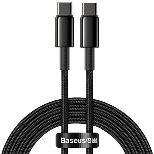 Kabel USB-C - USB-C BASEUS Tungsten Gold 100W 2 m