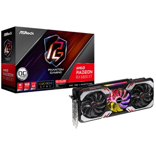 Karta graficzna ASROCK Radeon 6800 XT Phantom Gaming D OC 16GB