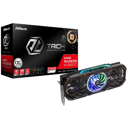 Karta graficzna ASROCK Radeon RX 6800 XT Taichi X OC 16GB