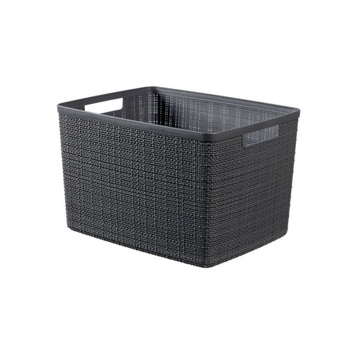 Koszyk CURVER Jute L 245716 Ciemnoszary