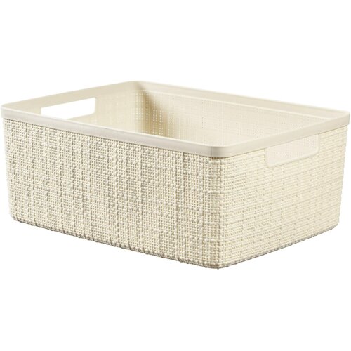 Koszyk CURVER Jute M 245371 Kremowy