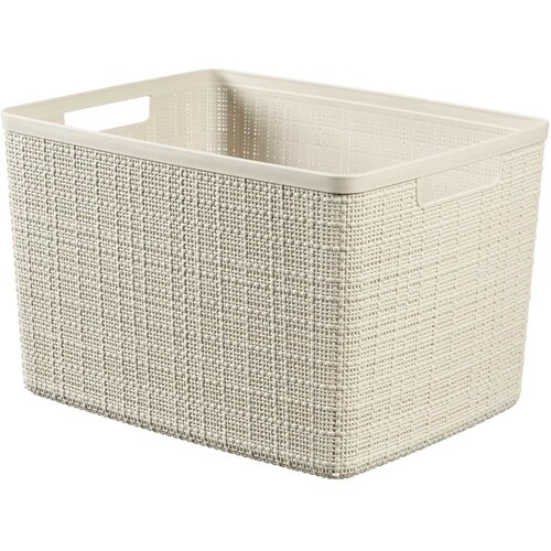 Koszyk CURVER Jute L 245373 Kremowy