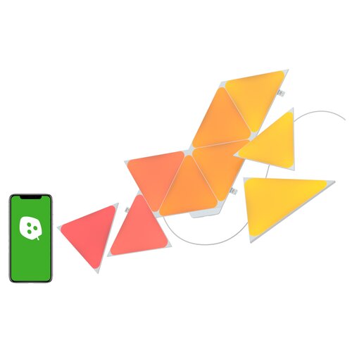 Panele świetlne NANOLEAF Shapes Triangles Smarter Kit (9 szt.)