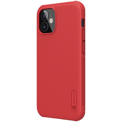 Etui NILLKIN Frosted Shield Pro do Apple iPhone 12 Mini Czerwony