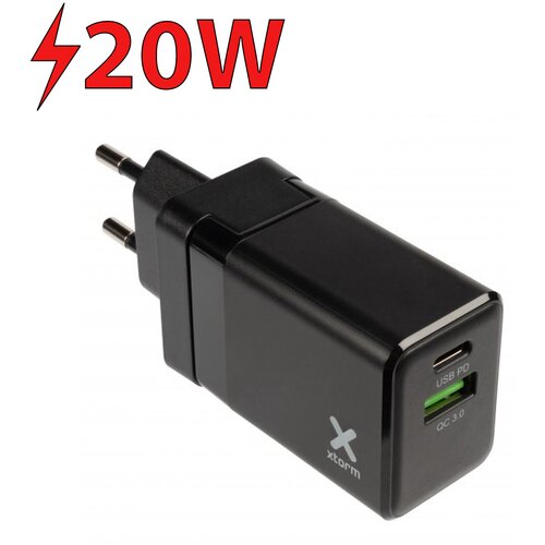Ładowarka sieciowa XTORM Volt Travel 20W Czarny