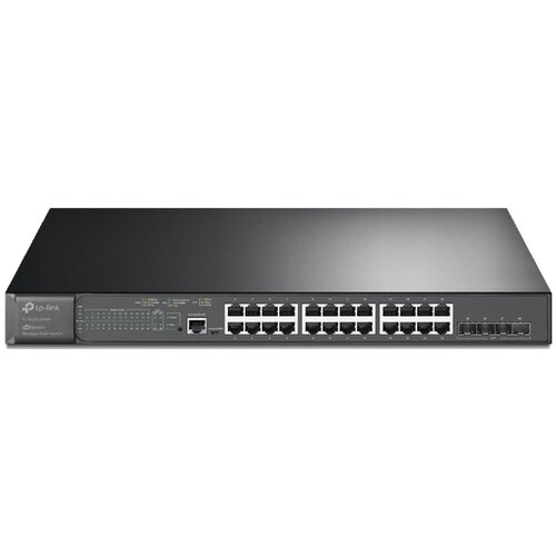 Switch TP-LINK TL-SG3428XMP Gigabit Ethernet, 28 portów, Funkcja PoE, Zarządzalny