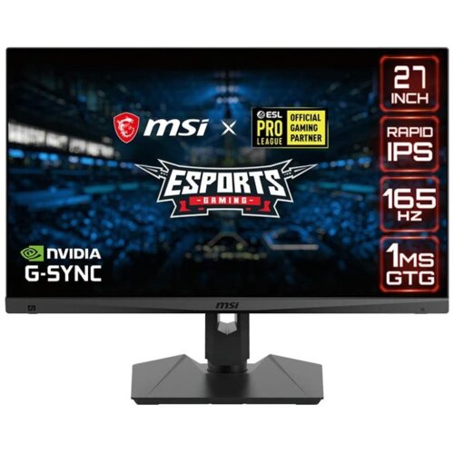 Monitor MSI Optix MAG274QRF 27" 2560x1440px IPS 165Hz 1 ms [GTG]