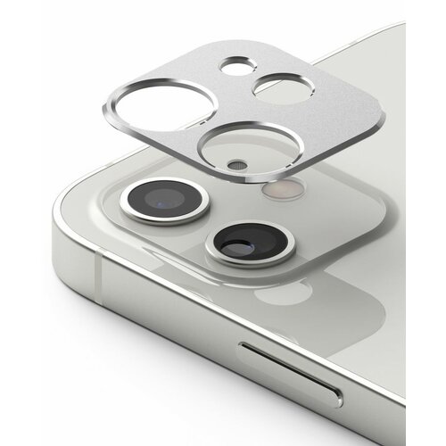 Nakładka na obiektyw RINGKE Camera Styling do Apple iPhone 12 Srebrny