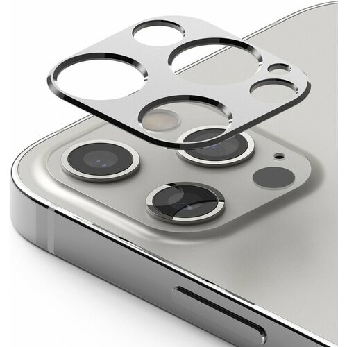 Nakładka RINGKE Camera Styling do Apple iPhone 12 Pro Srebrny