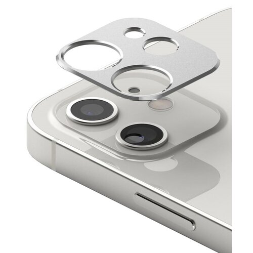 Nakładka na obiektyw RINGKE Camera Styling do Apple iPhone 12 Mini Srebrny