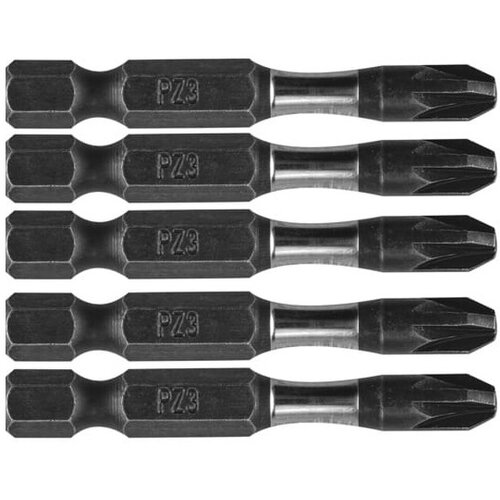 Bity udarowe NEO 09-580 50 mm PZ3 (5 szt.)