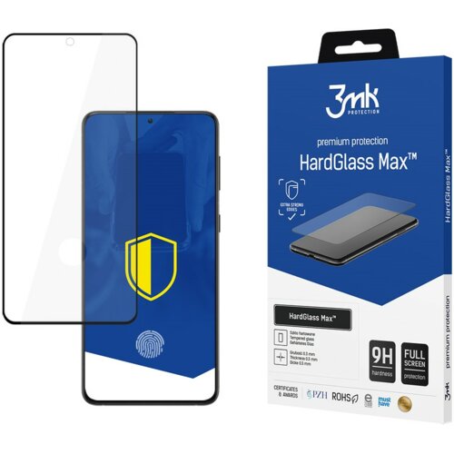 Szkło hartowane 3MK HardGlass Max do Samsung Galaxy S21 Ultra