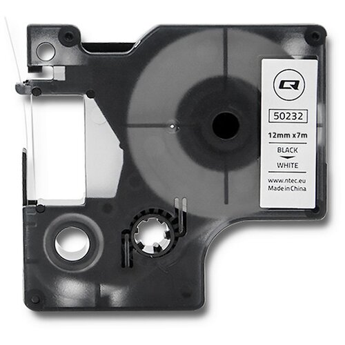 Taśma QOLTEC do Dymo D1 45013 12 mm x 7 m Biały