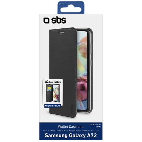 Etui SBS Book Wallet Lite do Samsung Galaxy A72 Czarny