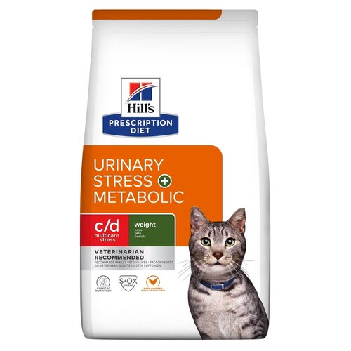 Karma dla kota HILL'S Prescription Diet Feline C/D Urinary Stres + Metabolic Kurczak 1.5 kg